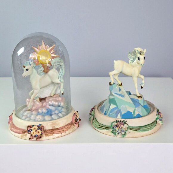 FLAWED Franklin Mint - Unicorn of Truth & Widsom Limited Edition Figurine 5.25” - Picture 1 of 12